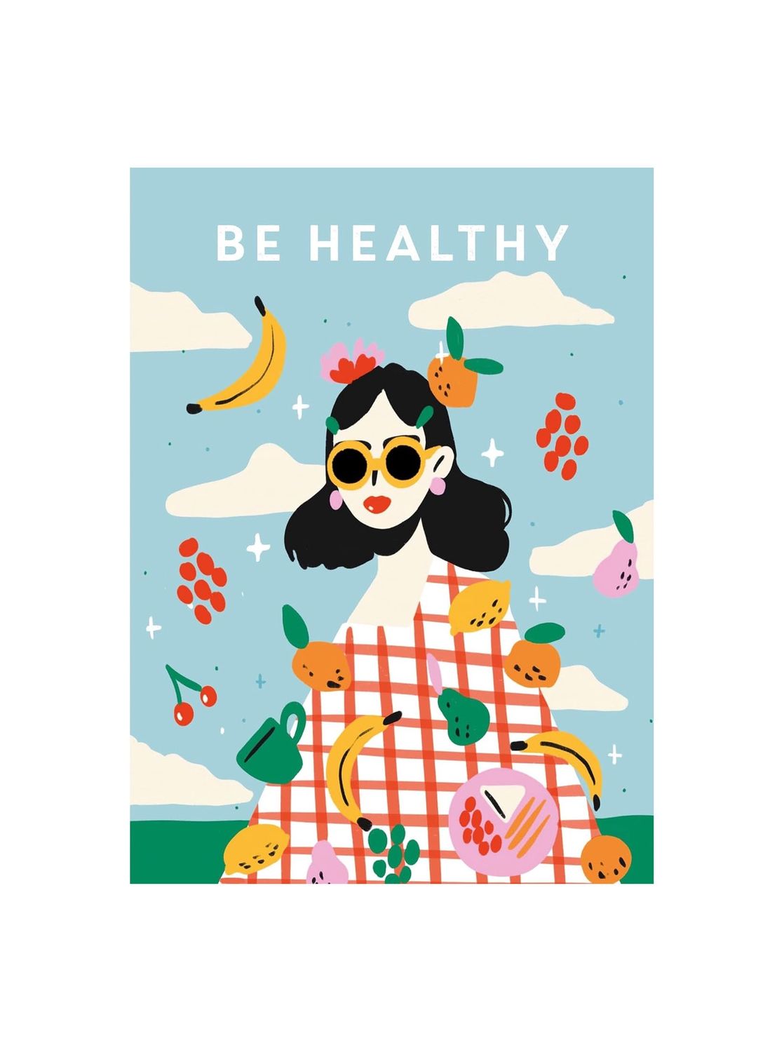 Be Healthy Guided Paperback Notebook