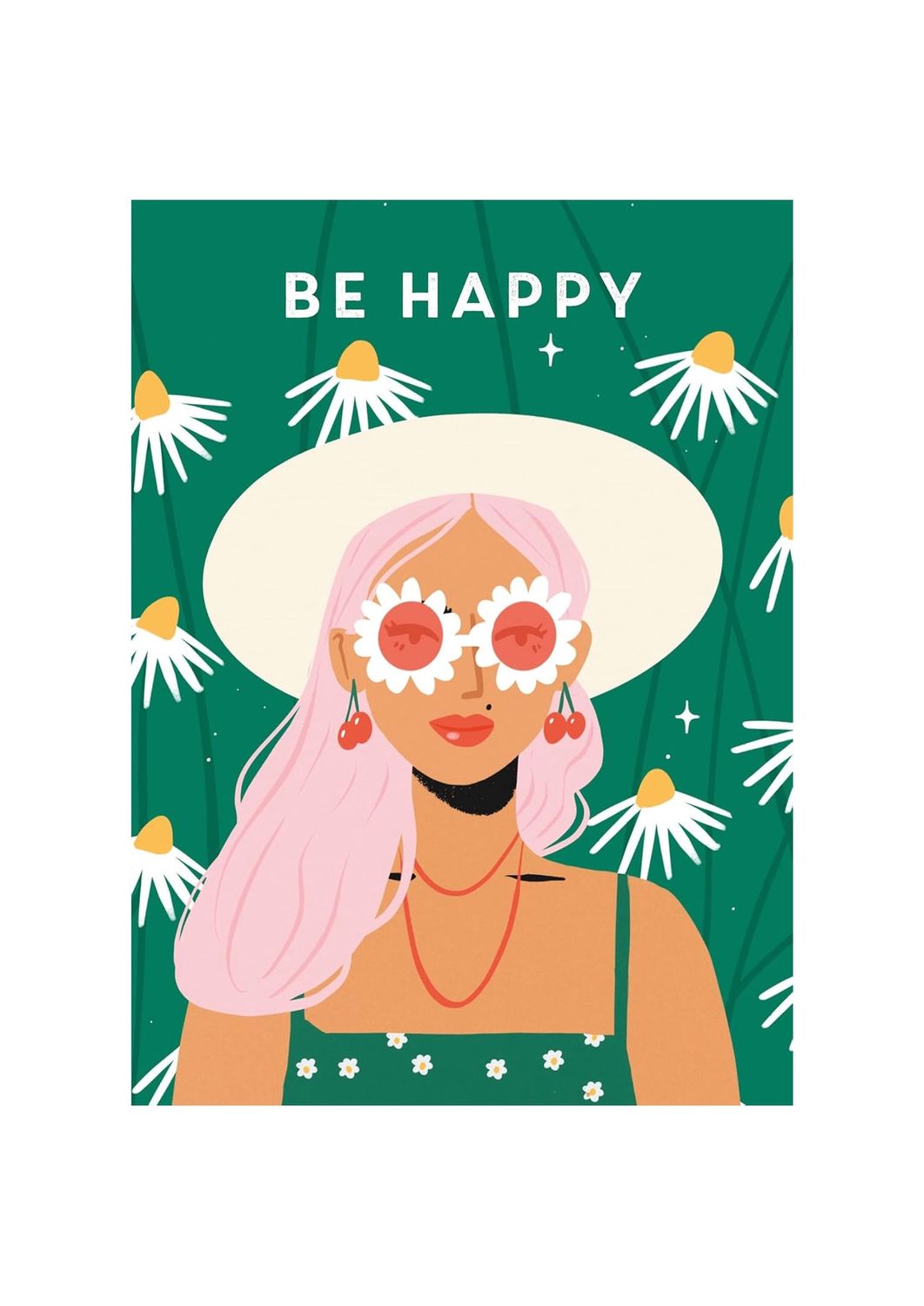 Be Happy Guided Paperback Notebook