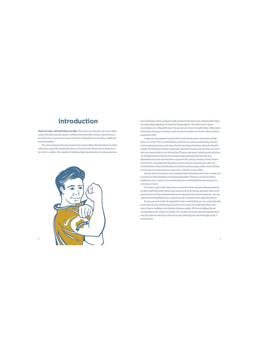 Manskills Flexibound Book