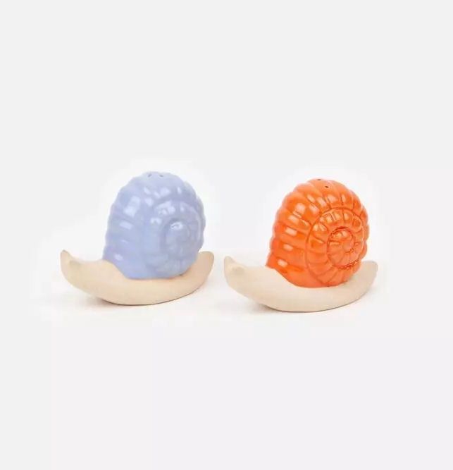 Woodland Snail Salt And Pepper Shaker Set