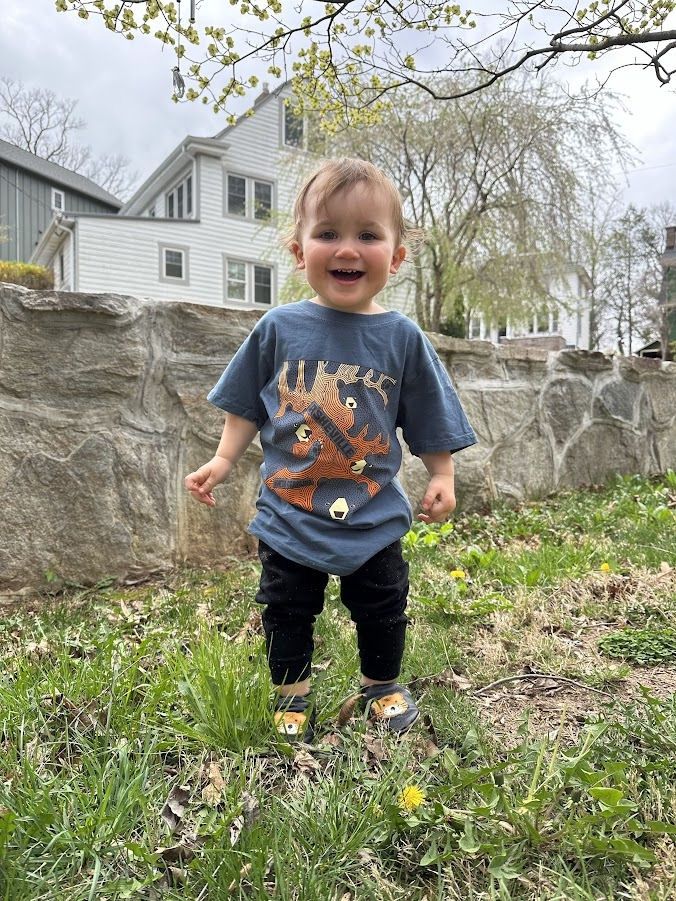 Posing Bears Asheville North Carolina Kids T-Shirt