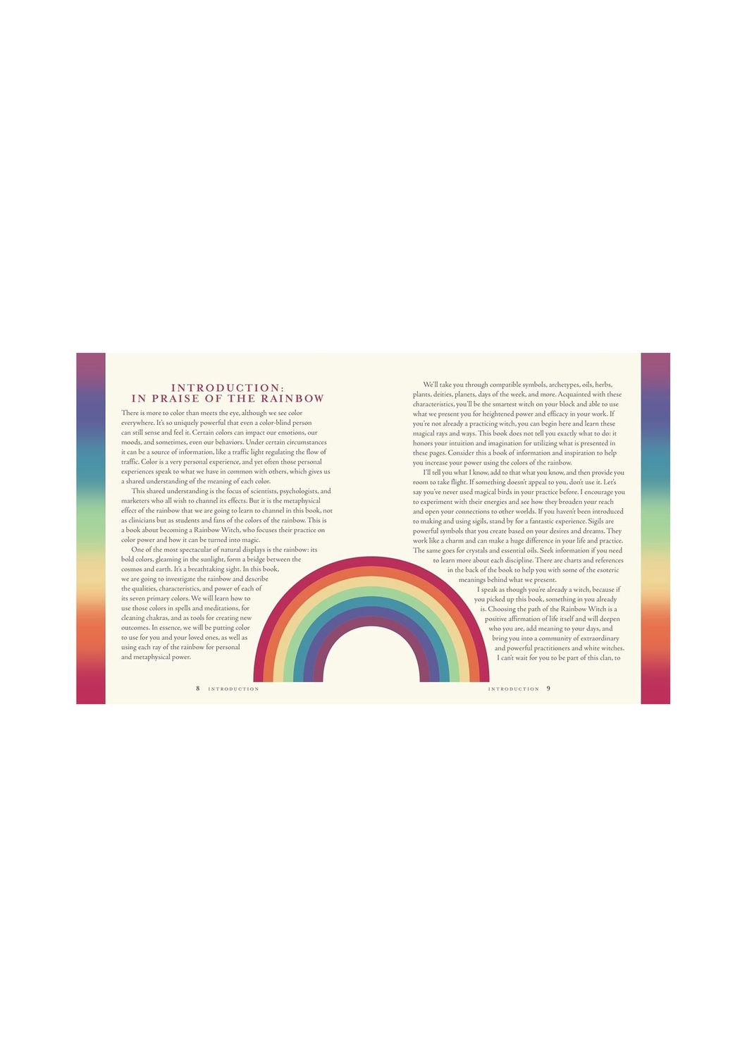 The Rainbow Witch: Enhance Your Magic With The Secret Powers Of Color Hardcover Book