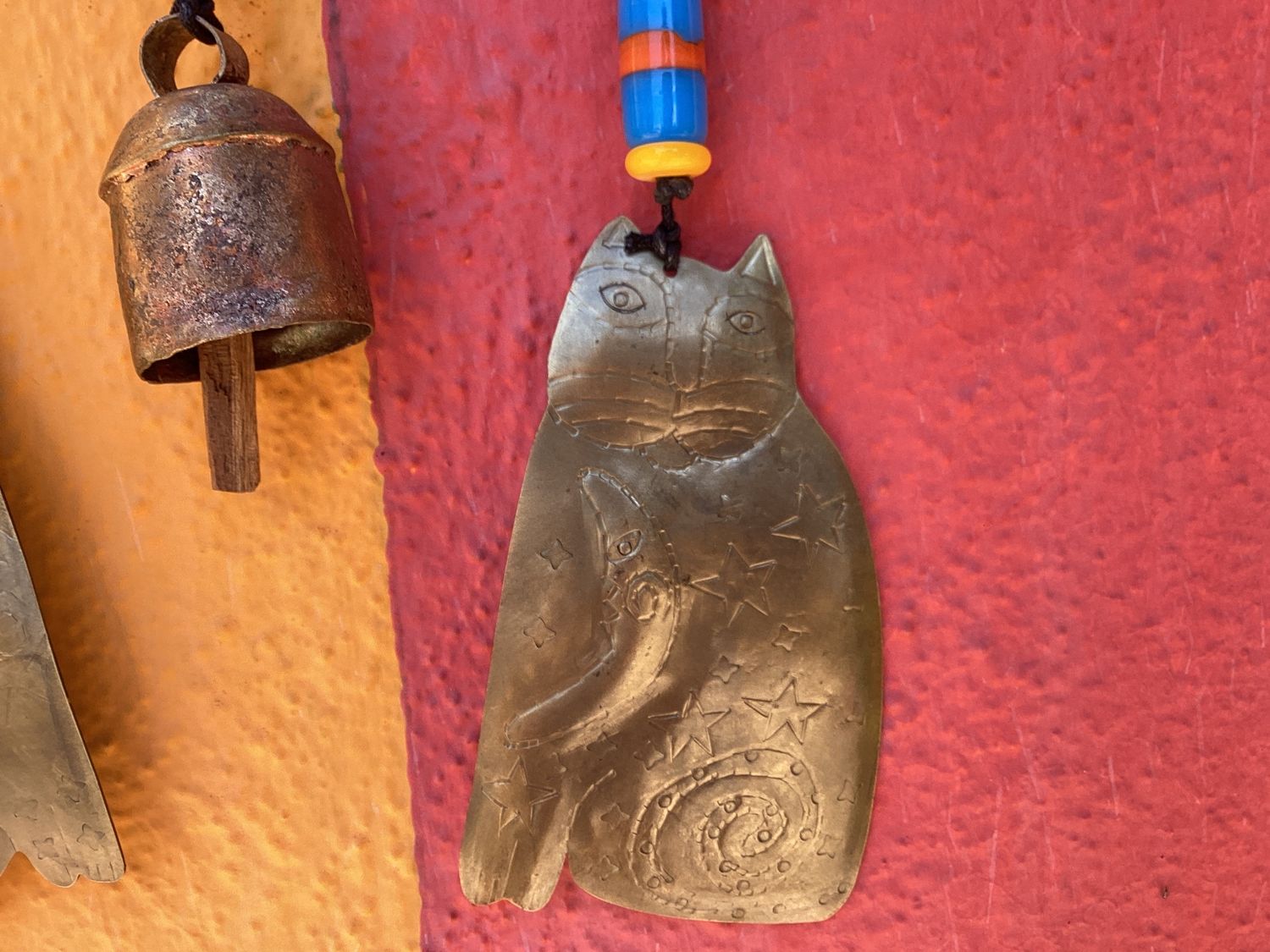 The Celestial Cats Bead And Bell