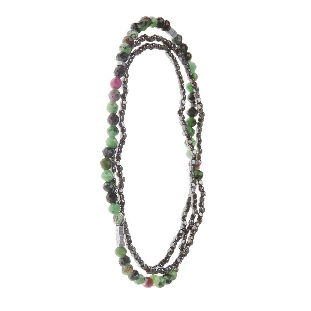 Delicate Stone Rhodochrosite - Stone Of Healing Bracelet Necklace