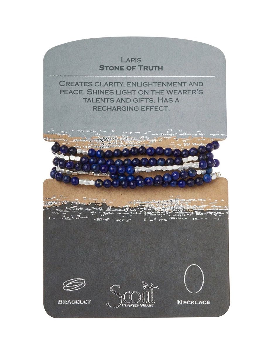 Lapis - Stone Of Truth Bracelet or Necklace