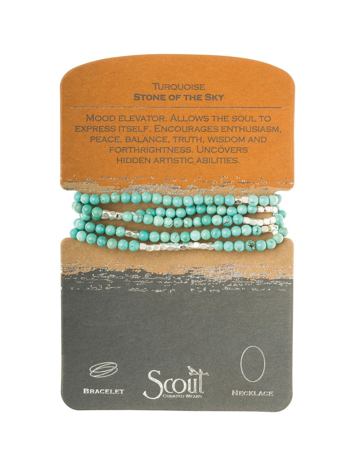 Turquoise - Stone Of The Sky Silver Bracelet Necklace