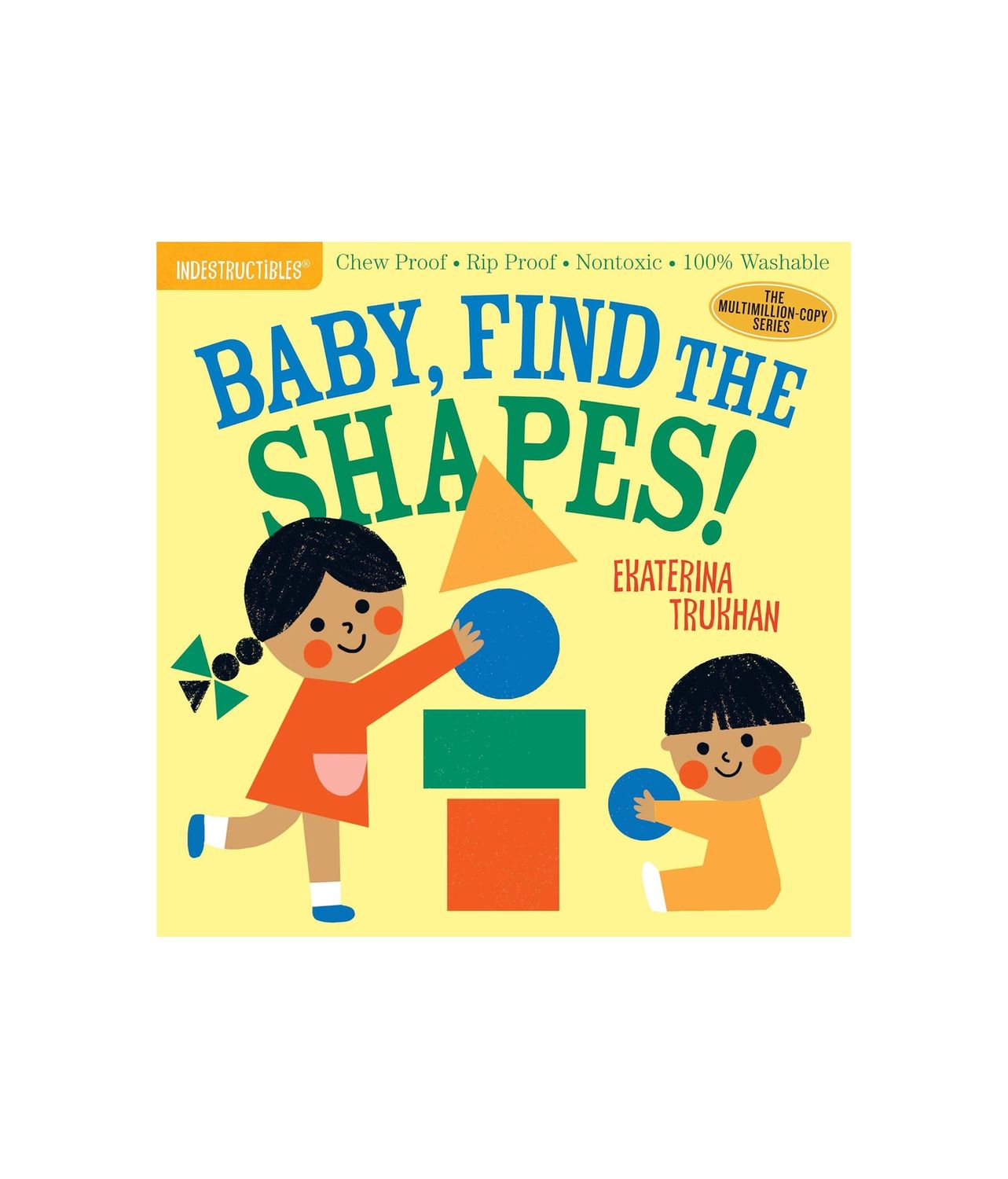 Indestructibles Baby, Find The Shapes Paperback Book