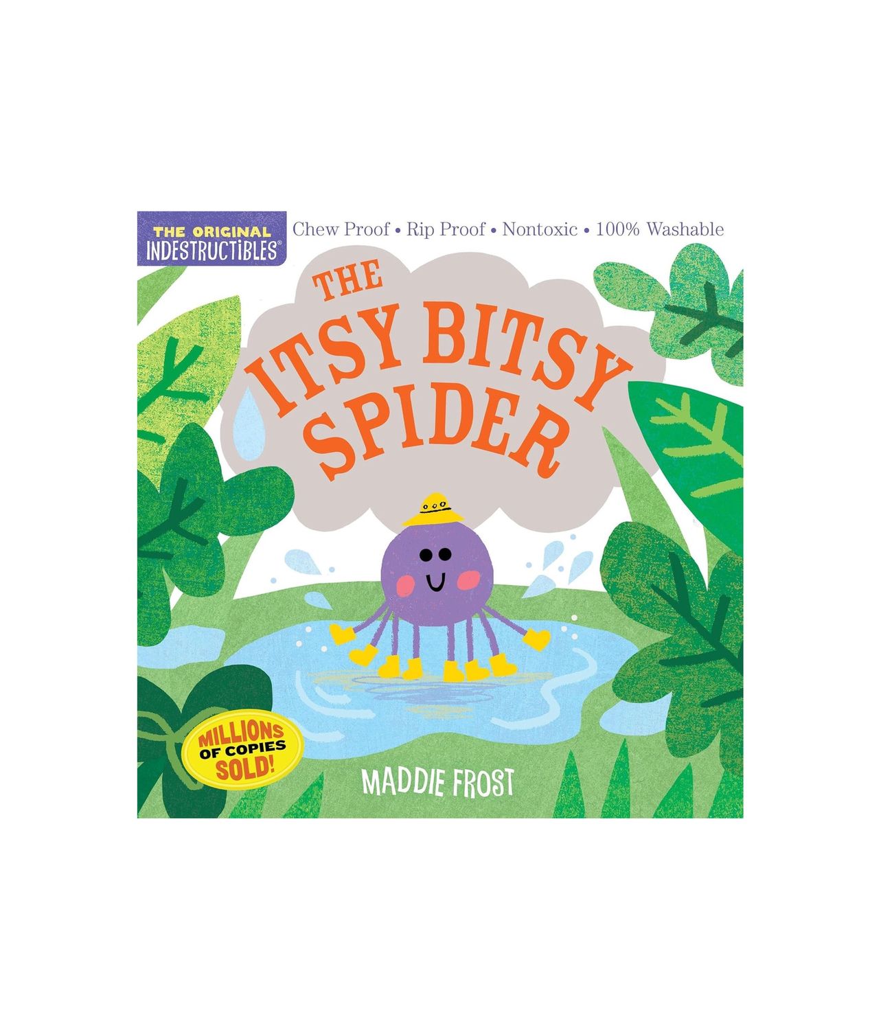Indestructibles Itsy Bitsy Spider Paperback Book
