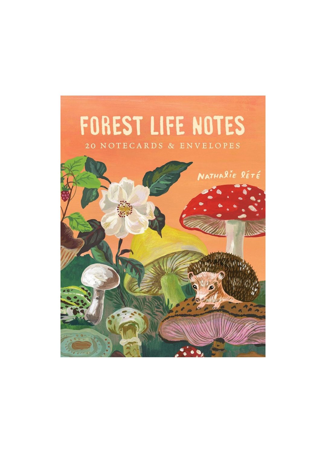 Forest Life Notes: 20 Notecards And Envelopes