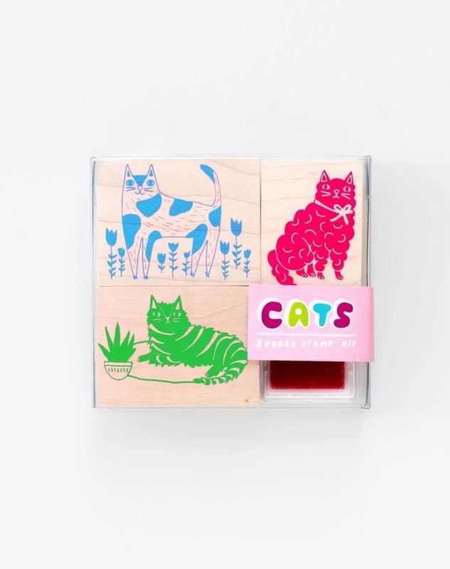 Cats Stamp Kit Set