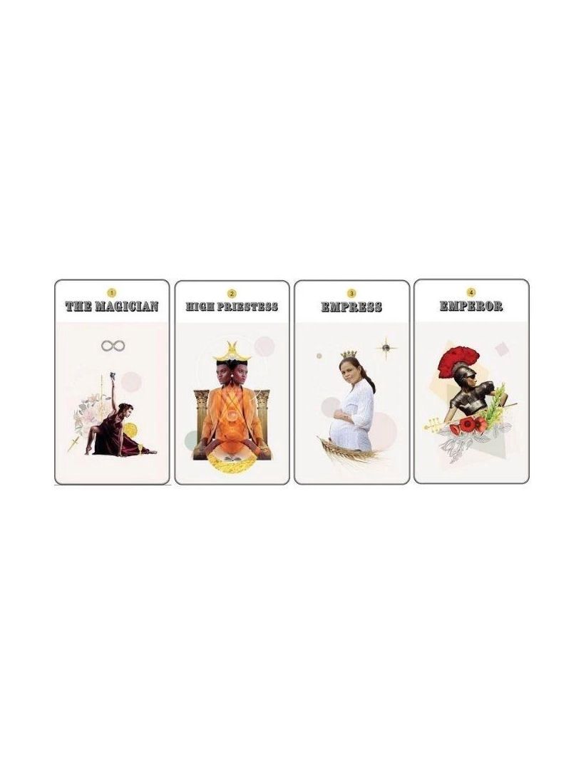 Gold Lyre Tarot Cards