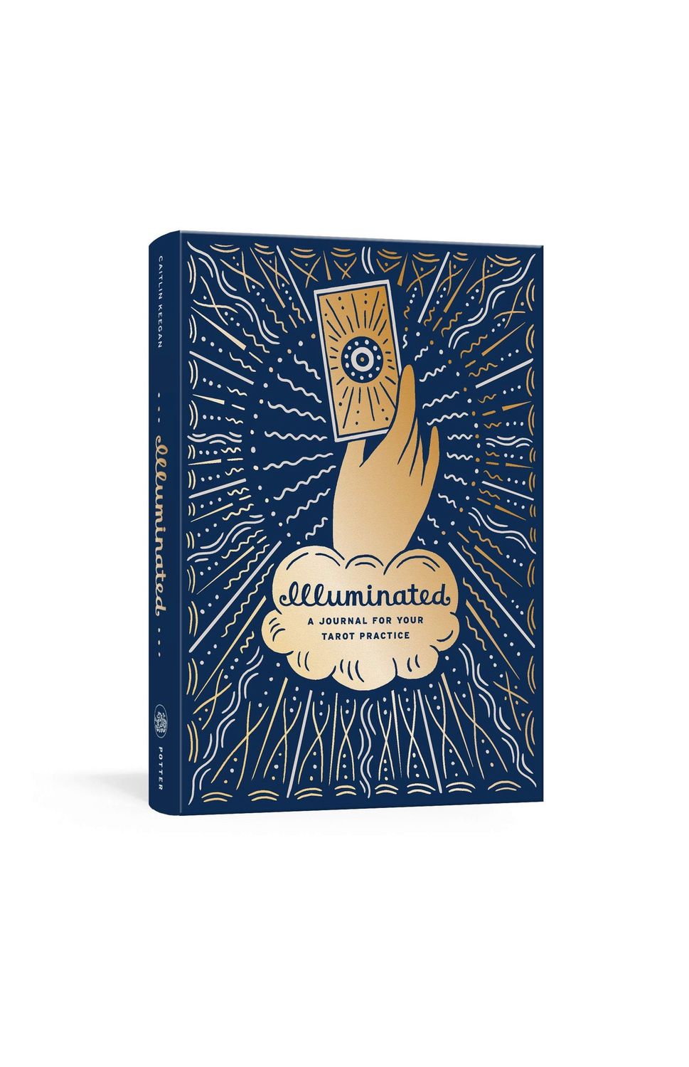 Illuminated: A Journal For Your Tarot Practice Hardcover Book