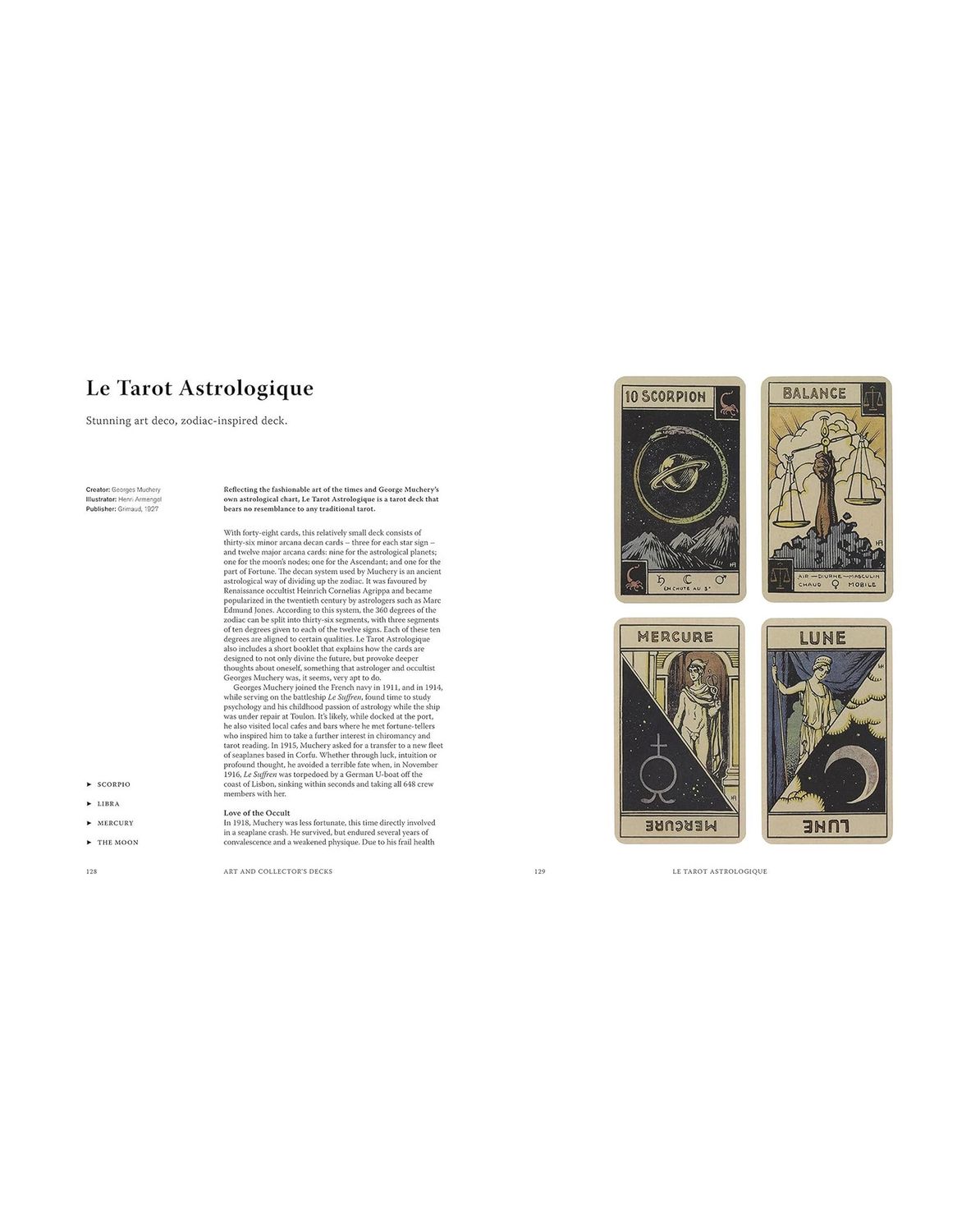 Iconic Tarot Decks Hardcover Book