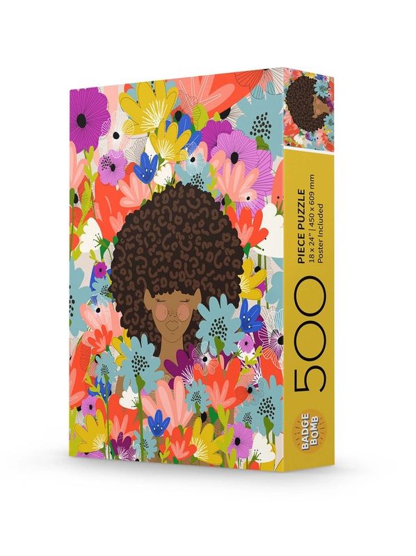 Color In Bloom 500 Piece Puzzle