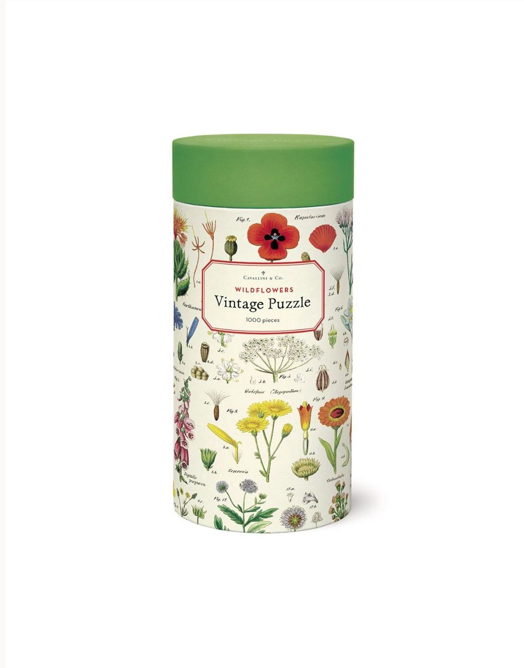 Wildflowers Vintage 1000 Piece Puzzle