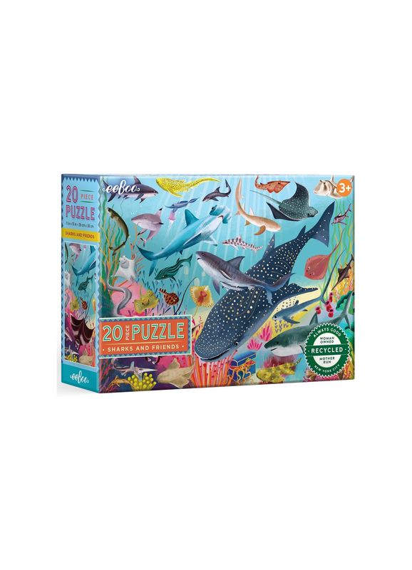 Sharks And Friends 20 Piece Puzzle