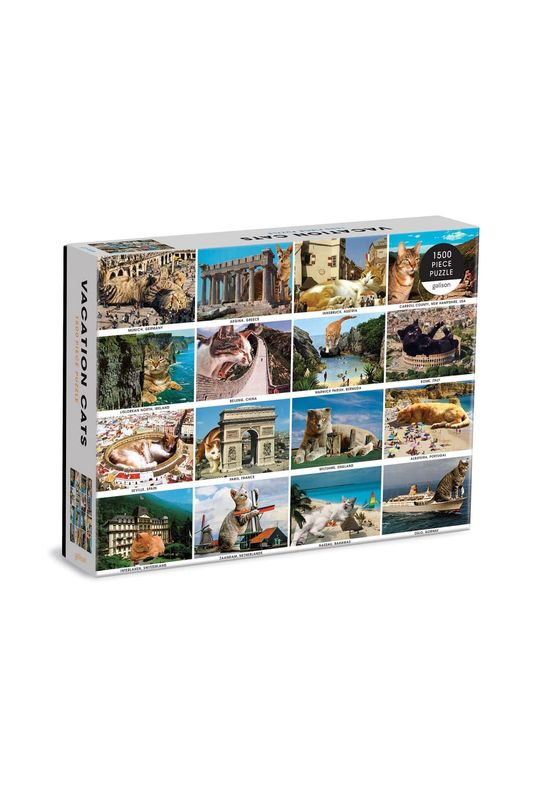 Vacation Cats 1500 Piece Puzzle
