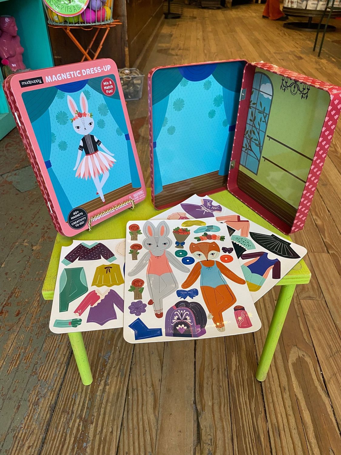 Magnetic Dress Up Woodland Ballet Bunny