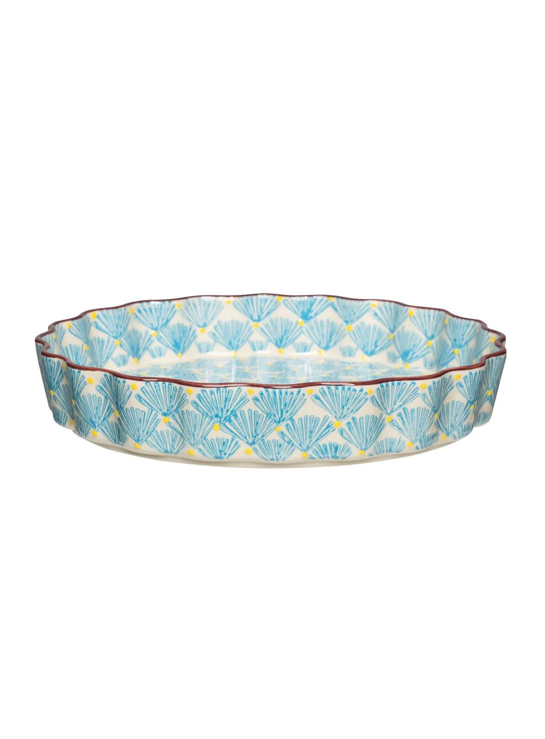 Art Deco Quiche Dish