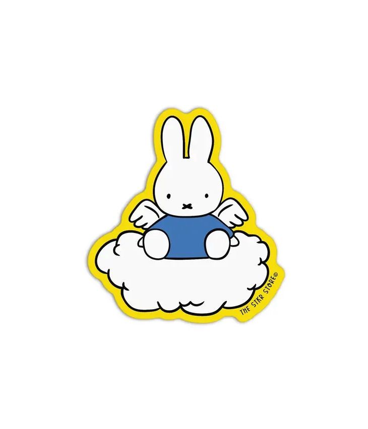 Miffy Angel Bunny Sticker