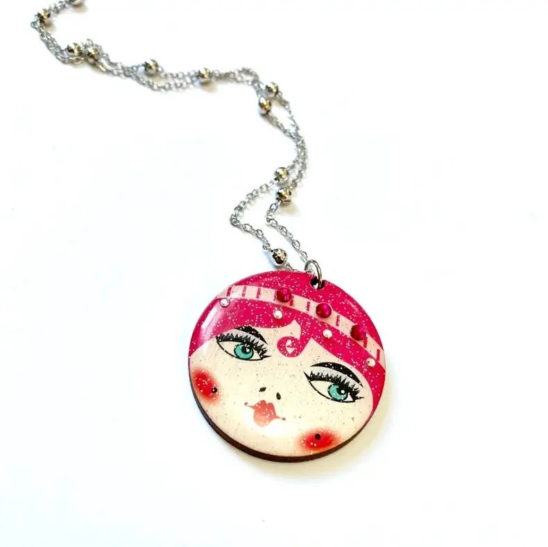 Whimsical Girl Necklace