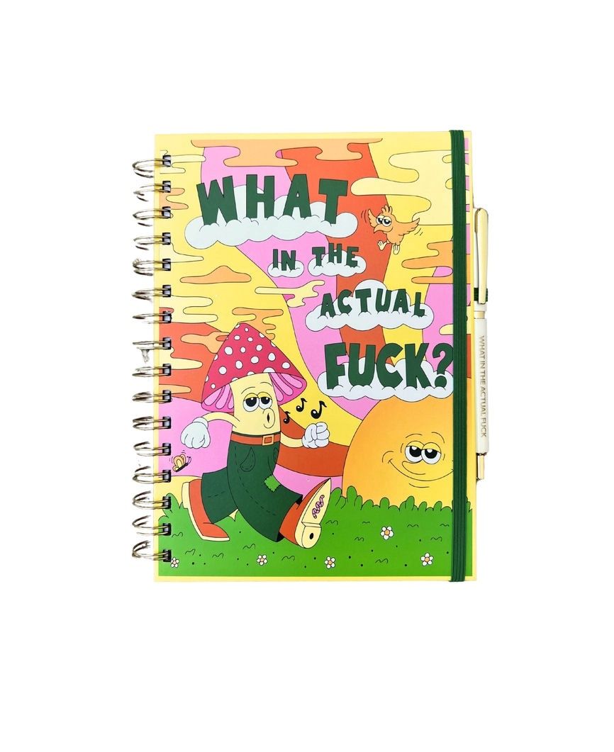 What In The Actual Fuck Journal With Pen