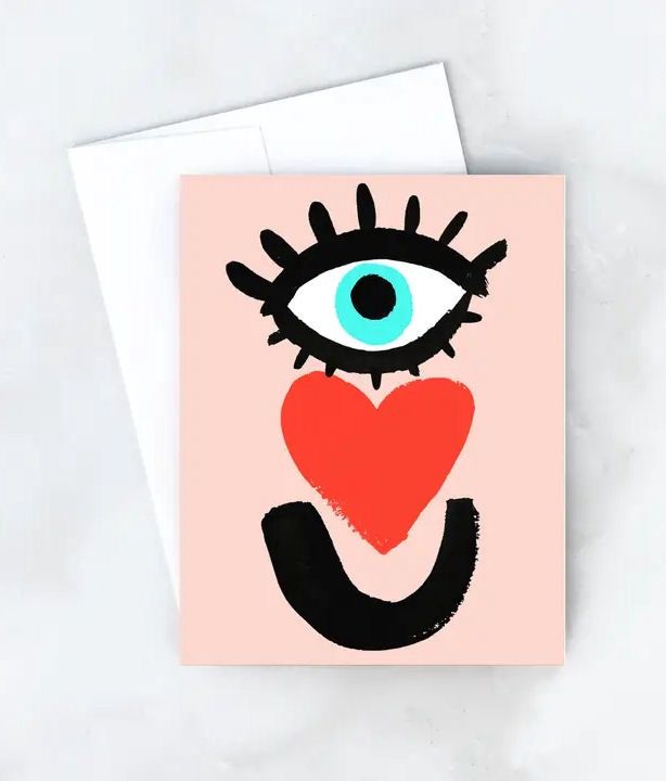 Eye Love You I Love You Card