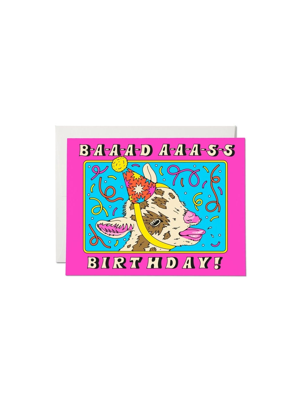 Baaad Aaass Birthday Card