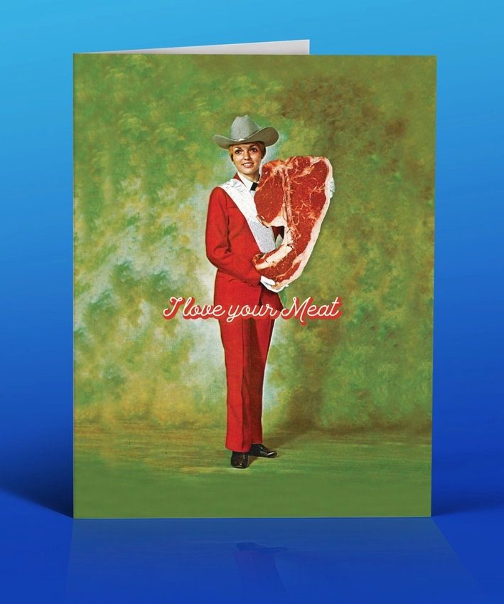I Love Your Meat Card