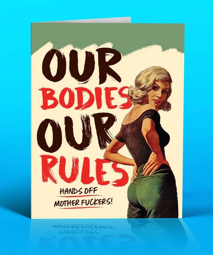 Our Bodies Our Rules Card