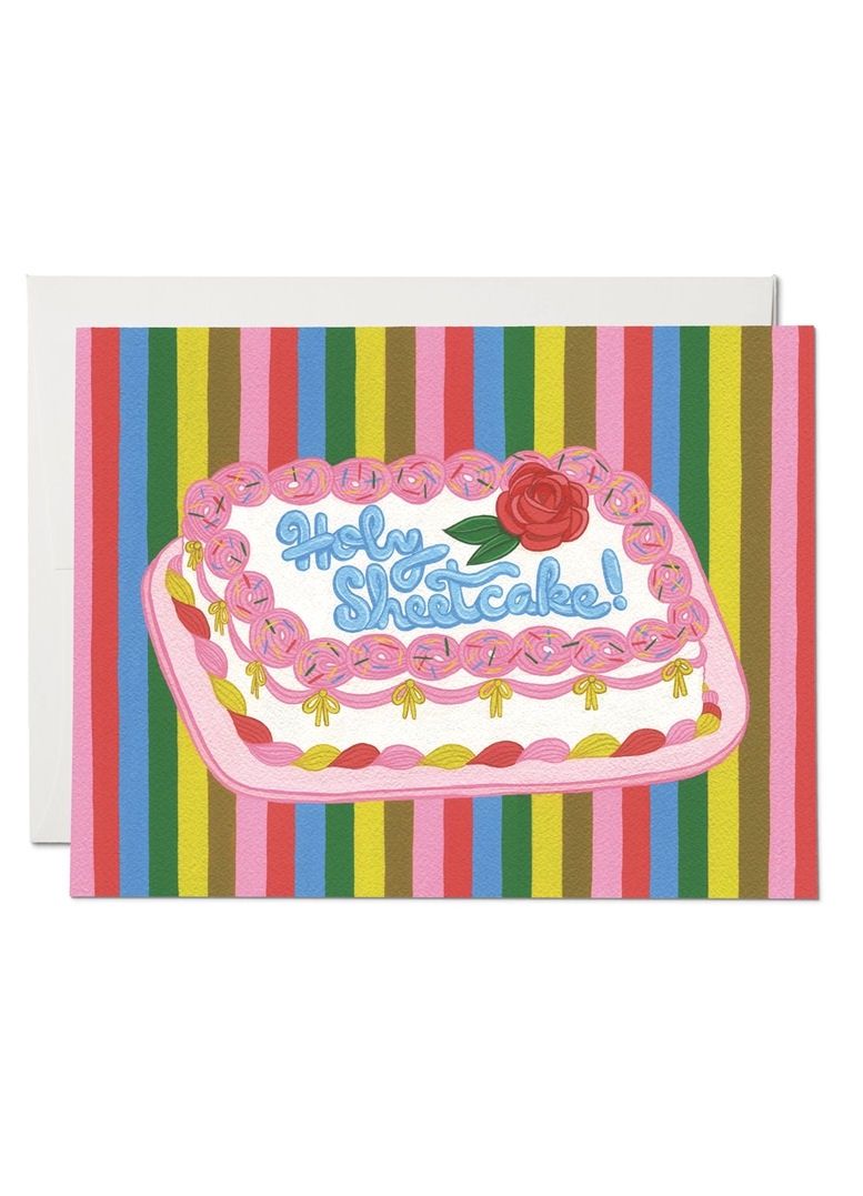 Holy Sheetcake Birthday Card