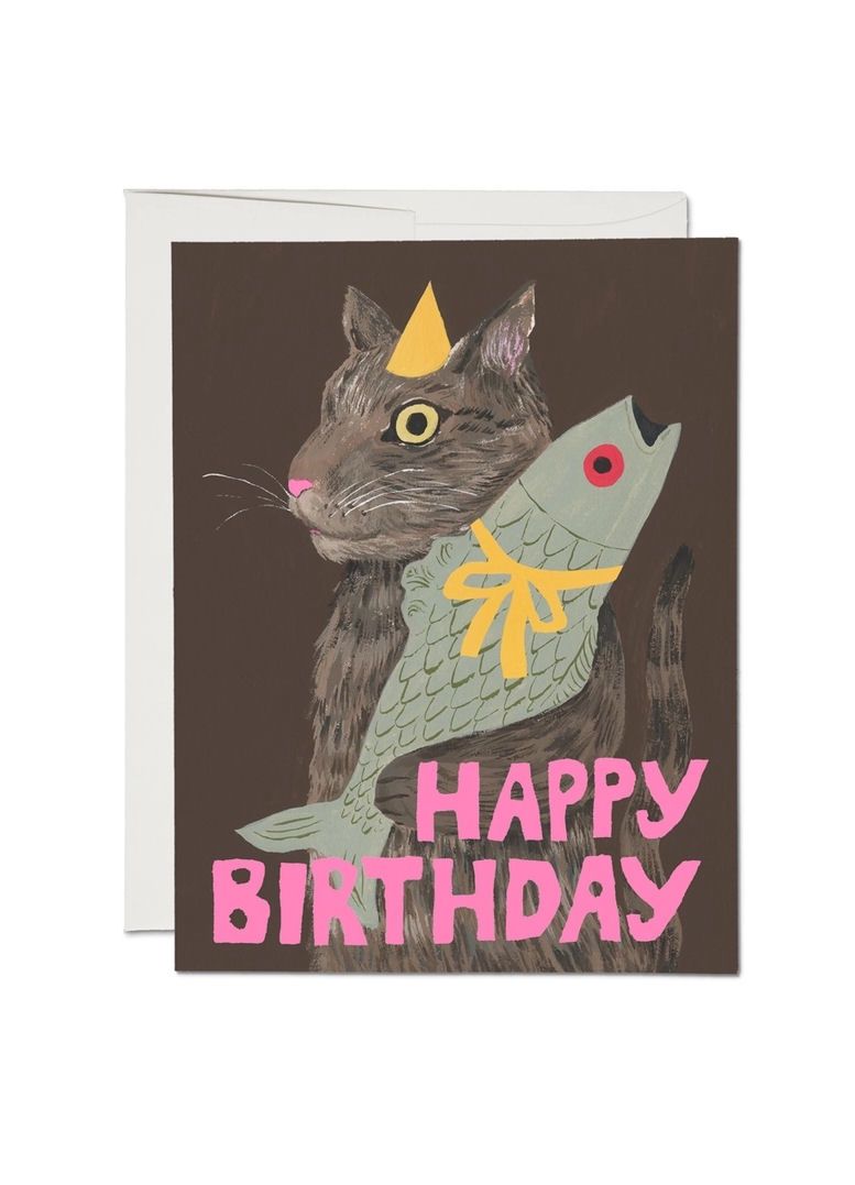 Cats Delight Happy Birthday Card