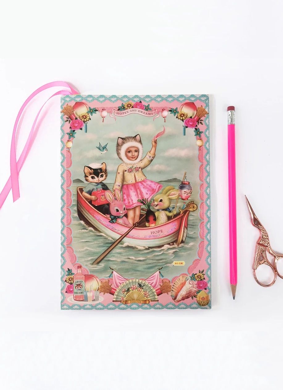 Fiona Hewitt Hopes And Dreams Notebook