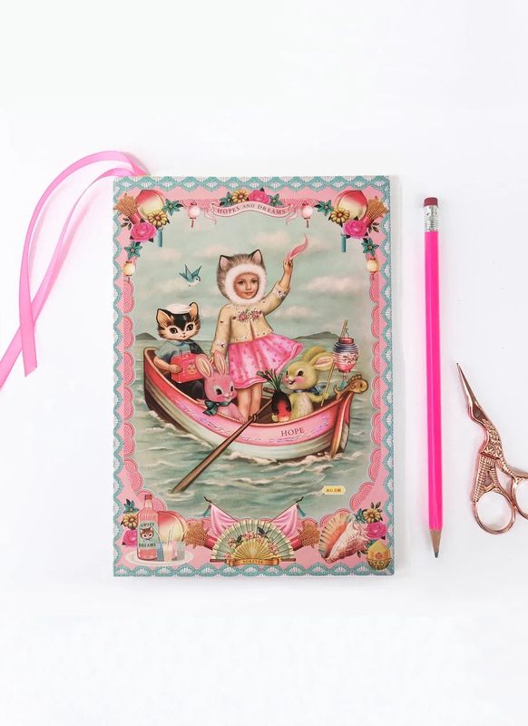 Fiona Hewitt Hopes And Dreams Notebook