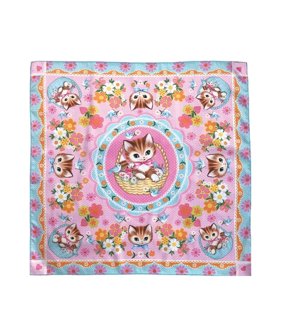 Fiona Hewitt Kitsch Cat Scarf