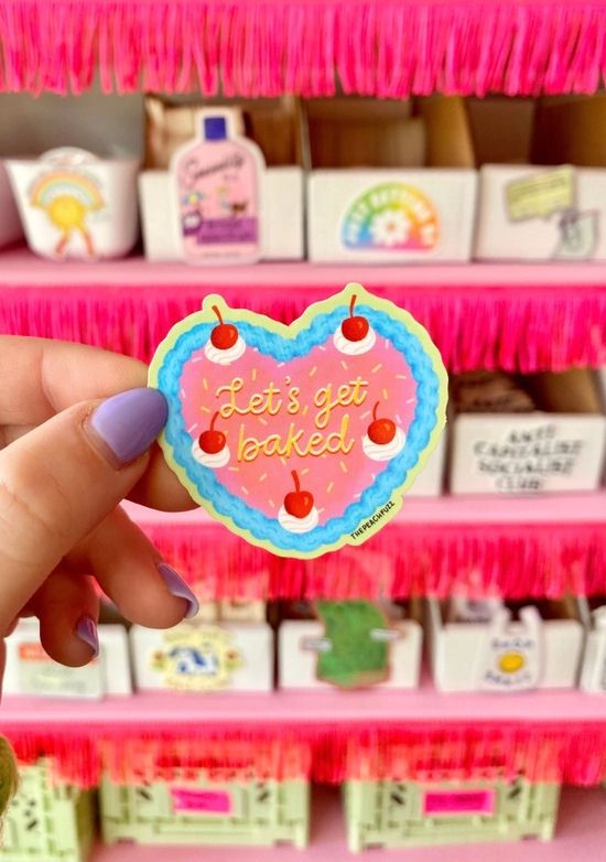 Let’s Get Baked Sticker