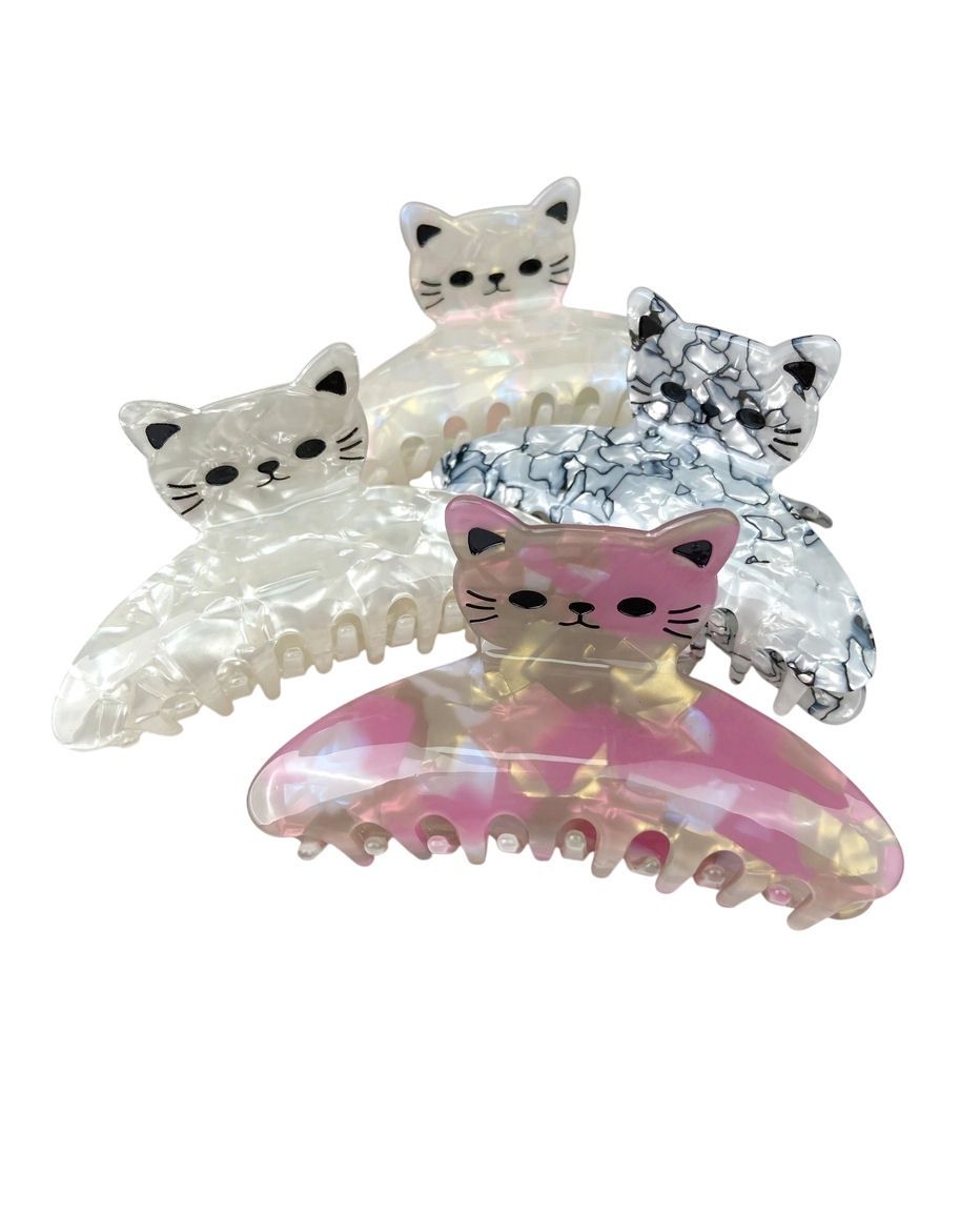 Holographic Cat Claw Hair Clip