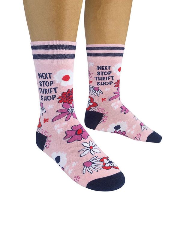 Next Stop Thrift Shop Unisex Socks