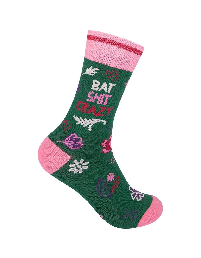 Bat Shit Crazy Unisex Socks