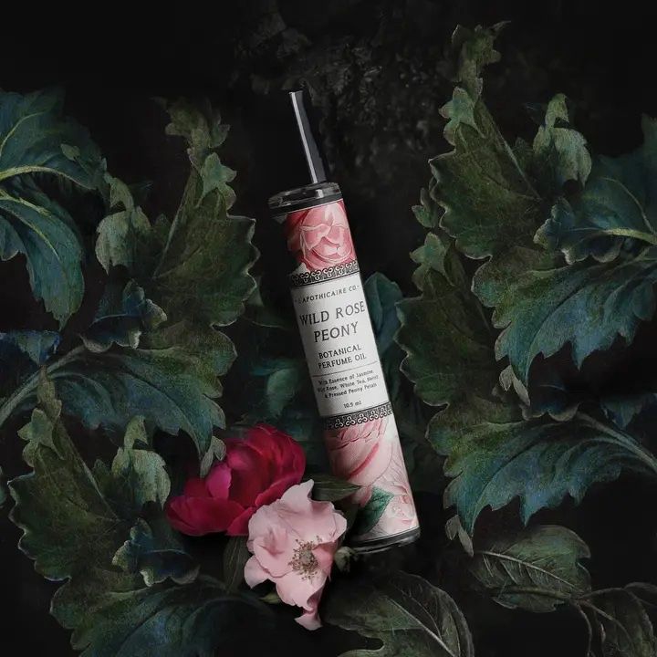 Botanica Wild Rose Peony Perfume Oil Roller