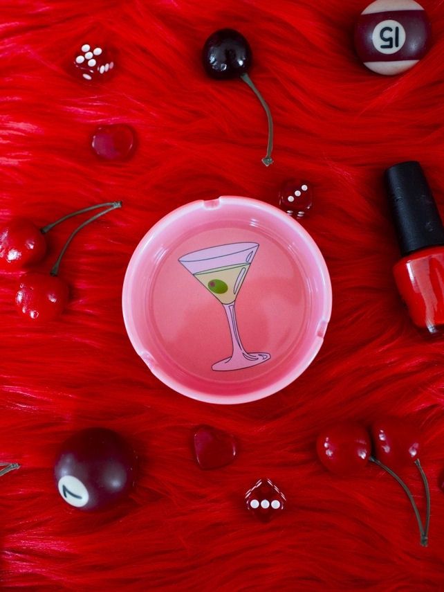 Pink Martini Ashtray