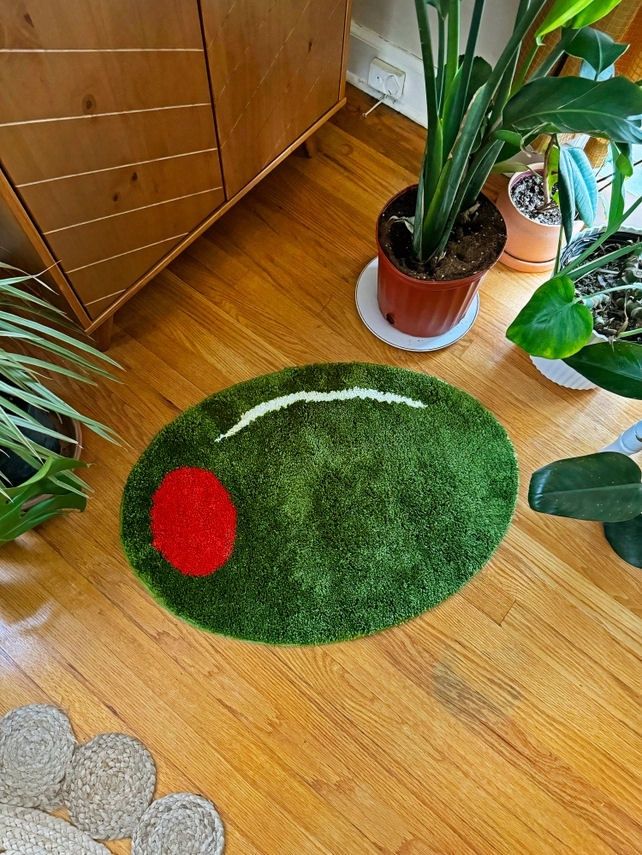 Green Olive Rug
