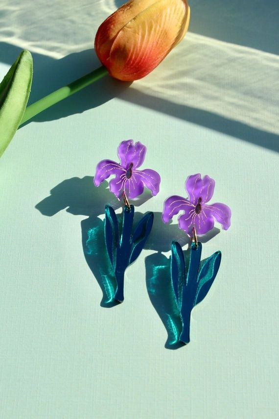 Irises Earrings