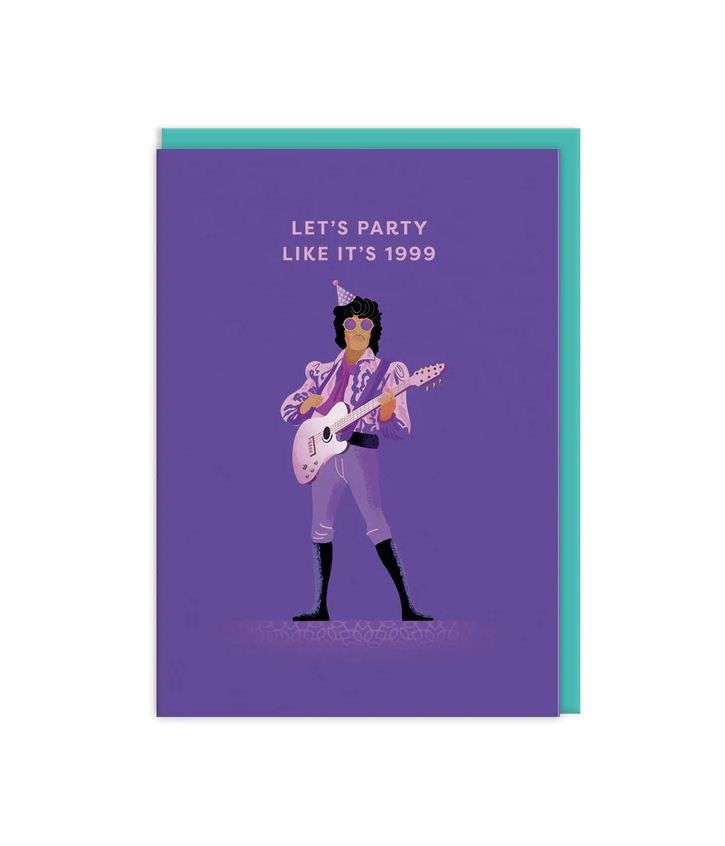 Let&#39;s Party Like It’s 1999 Prince Card
