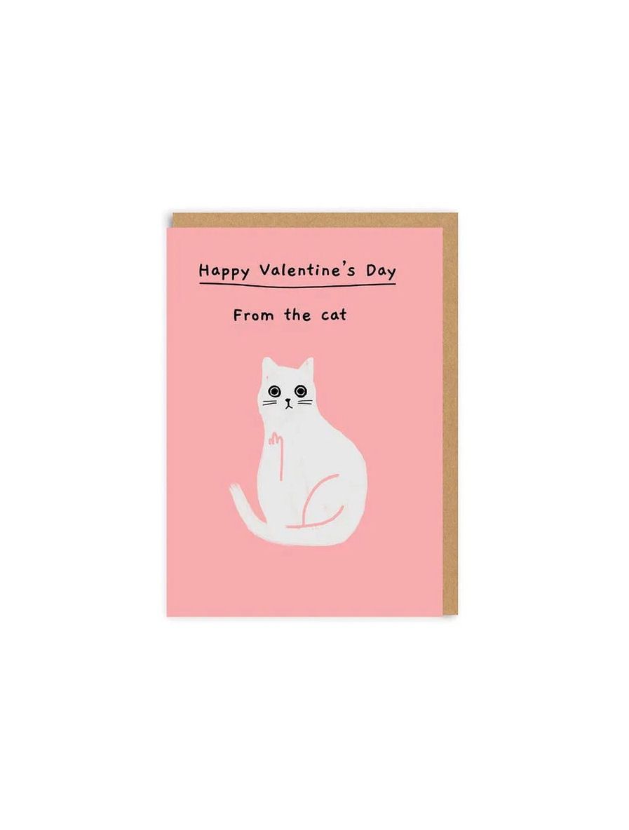 Happy Valentine’s Day From The Cat Card