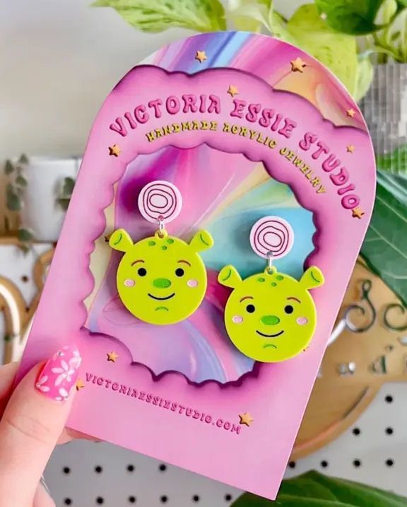 Ogres Have Layers Earrings