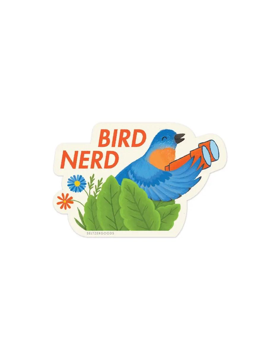 Bird Nerd Sticker
