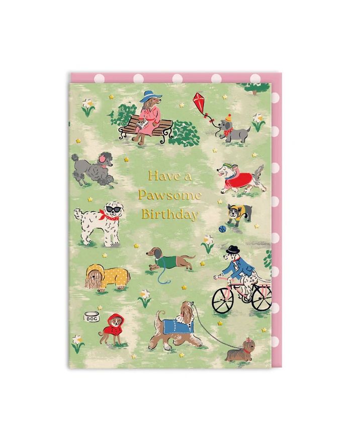 Have A Pawsome Birthday Card