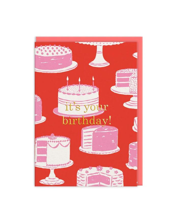 Cake Stands It&#39;s Your Birthday Card