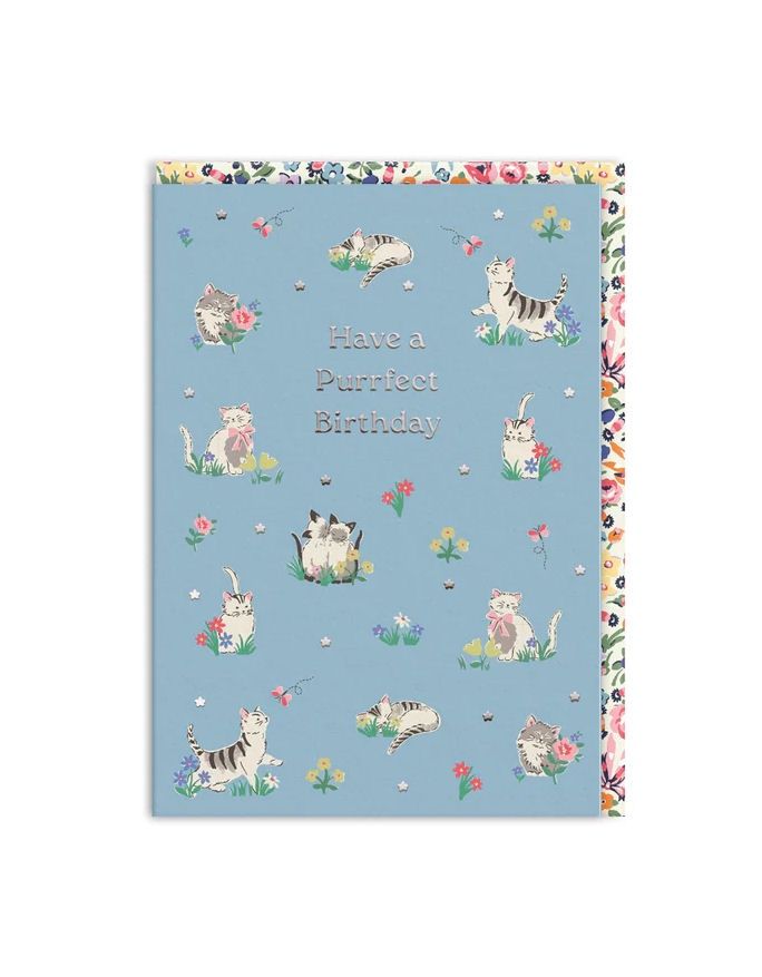 Have A Purrfect Birthday Card